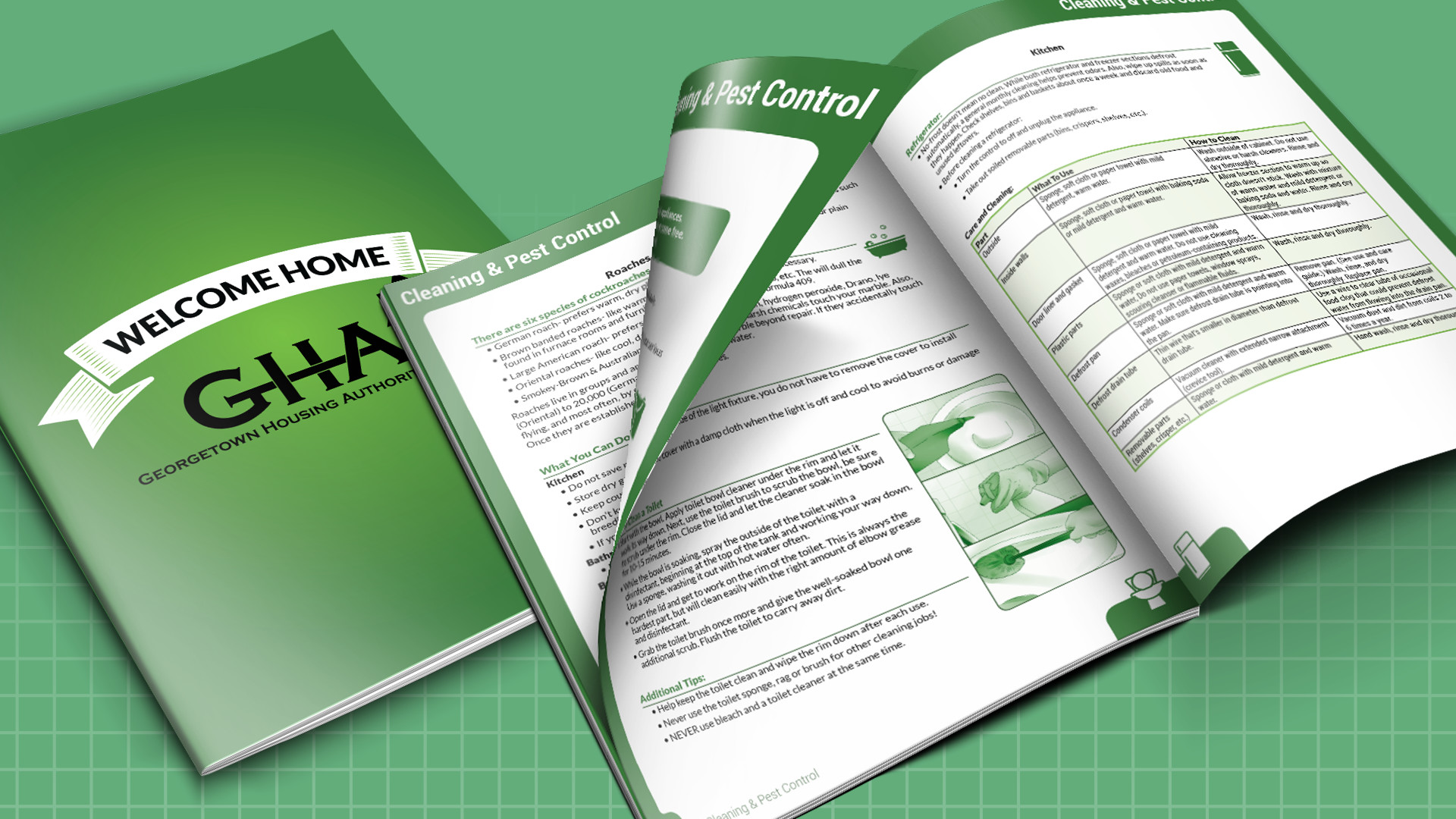 Housing Authority Booklets Design & Word