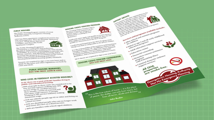 Housing Authority Brochure Design & Word