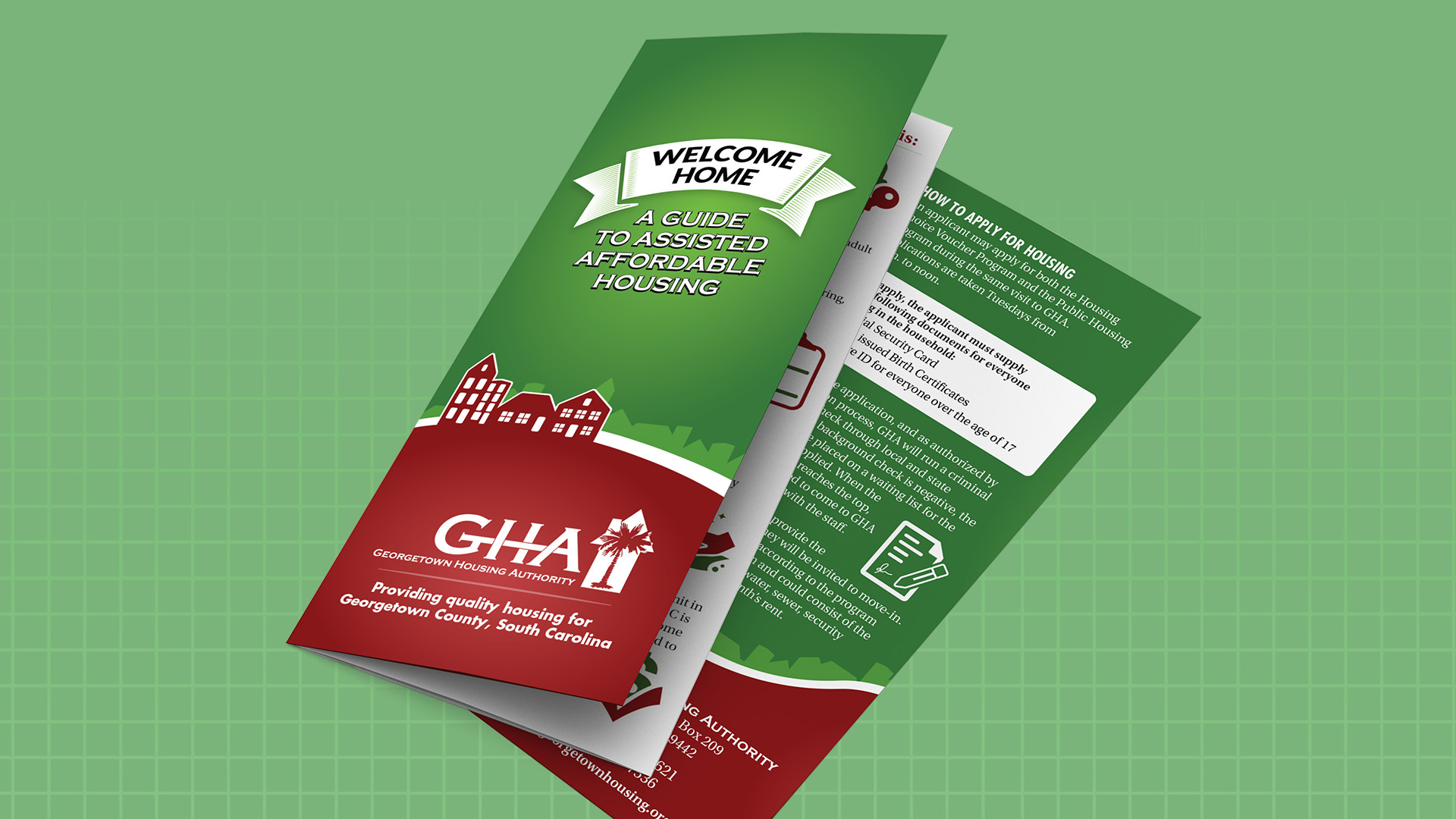 Housing Authority Brochure Design & Word